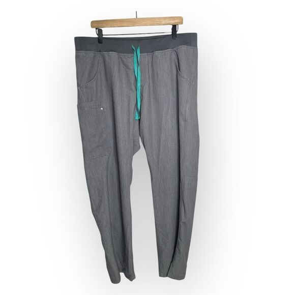 FIGS Technical Collection Grey Pants Size XL - Picture 1 of 4